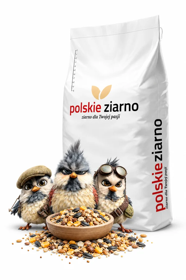 Dzika Banda — karmy dla dzikich ptaków, worek Polskie Ziarno
